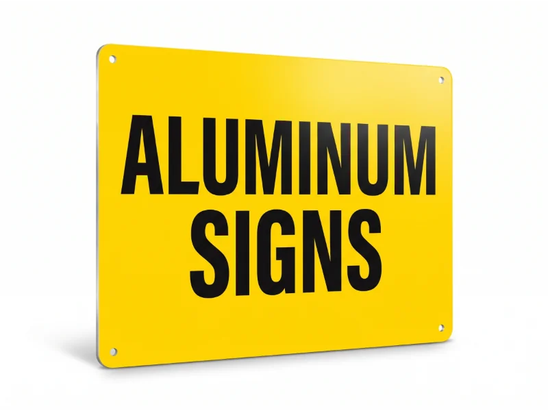 Aluminum Signs