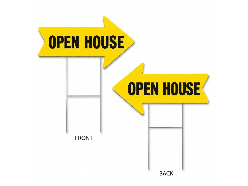 Die-Cut Yard Signs (Two Sided)
