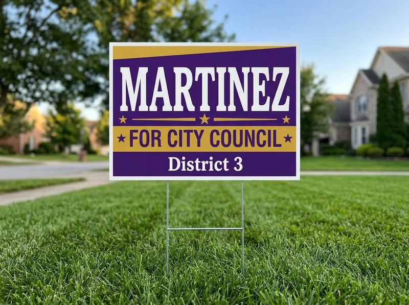 Yard Signs (Two Sided)