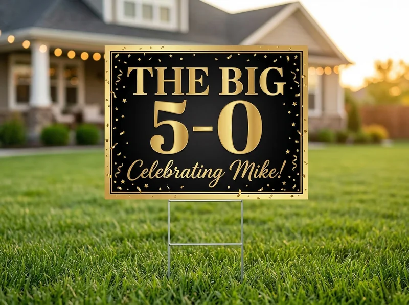 Yard Signs (Two Sided)